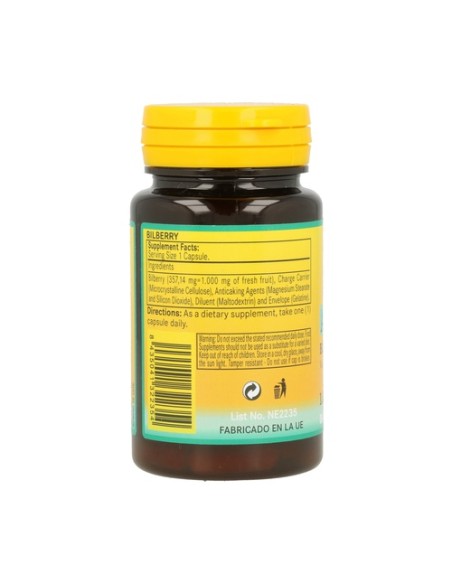 Arándano 50 cápsulas de 1000mg Nature essential