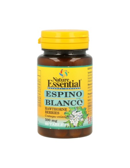 Espino Blanco 60 comprimidos de 500mg Nature essential