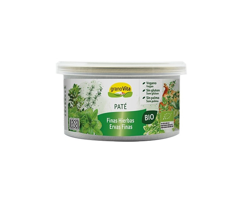 Paté finas hierbas girasol bio 125 g Granovita