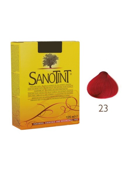 Tinte 23 Grosella 125 ml (Rojo) Sanotint