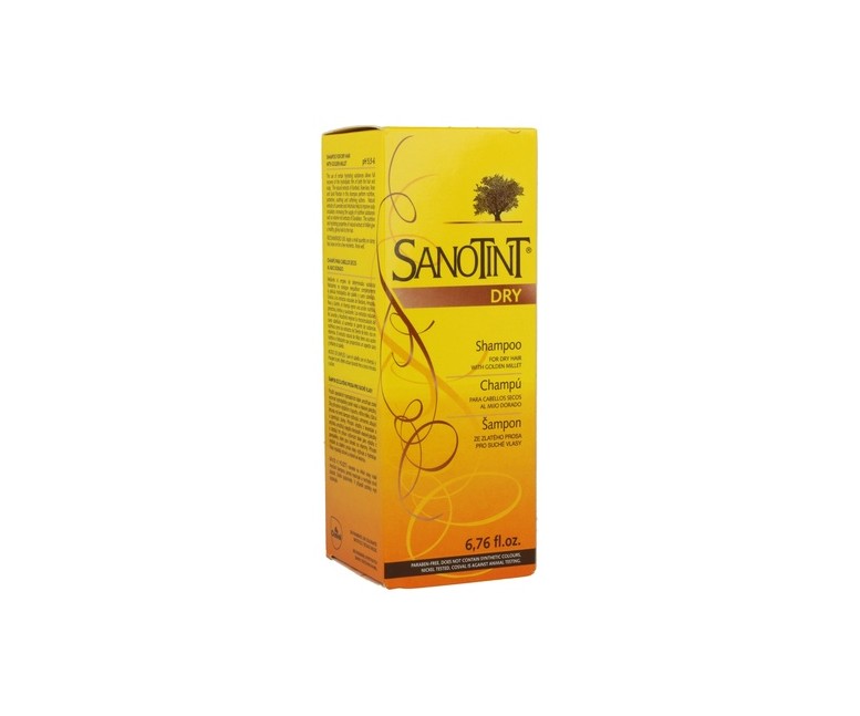 Champú Sanotint Para Cabellos Secos al Mijo Dorado 200 ml Sanotint