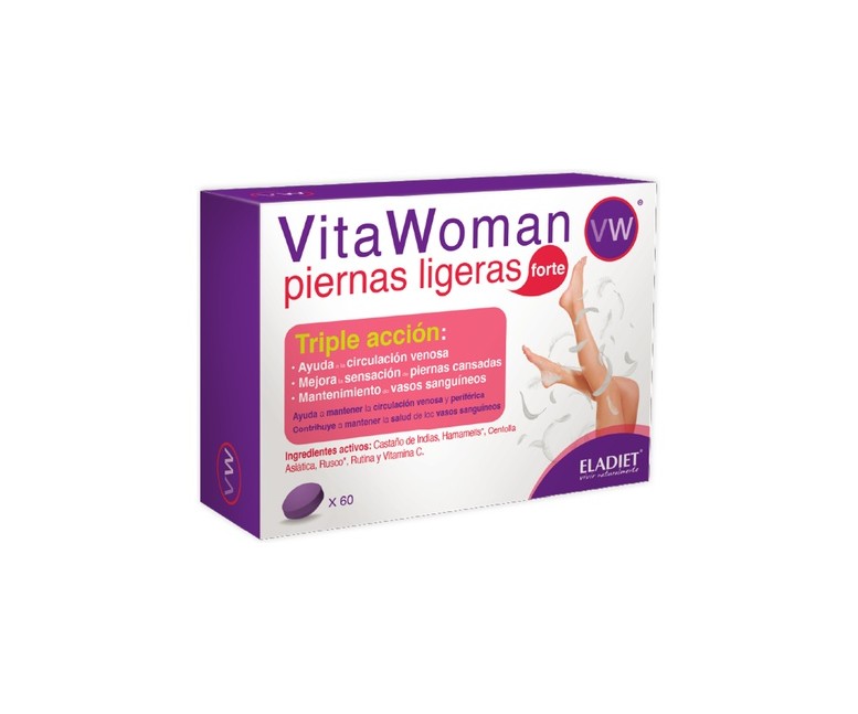 Vitawoman Piernas Ligeras Forte 60 comprimidos Eladiet