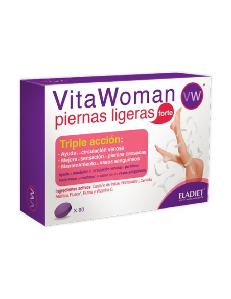 Vitawoman Piernas Ligeras Forte 60 comprimidos Eladiet