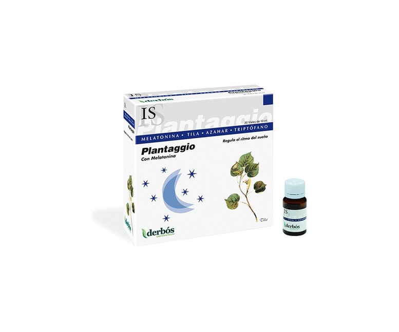 Plantaggio IS 20 viales de 10ml Derbós