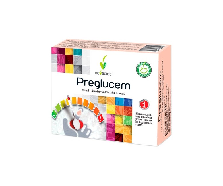 Preglucem 60 cápsulas vegetales Nova Diet