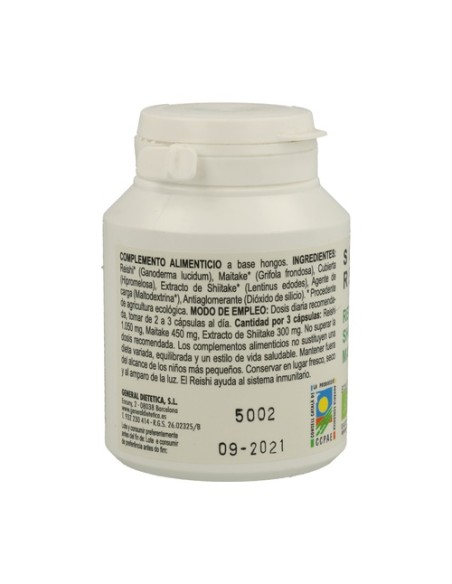 Super Reishi Plus Eco 90 cápsulas Integralia