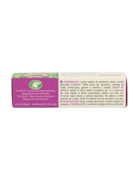 Repelente Mosquitos Roll-On 10 ml Esential Aroms