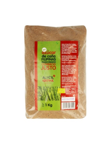 Azúcar De Caña Mascobado Bio 1 kg Alternativa3