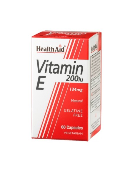 Vitamina E 60 cápsulas Health Aid
