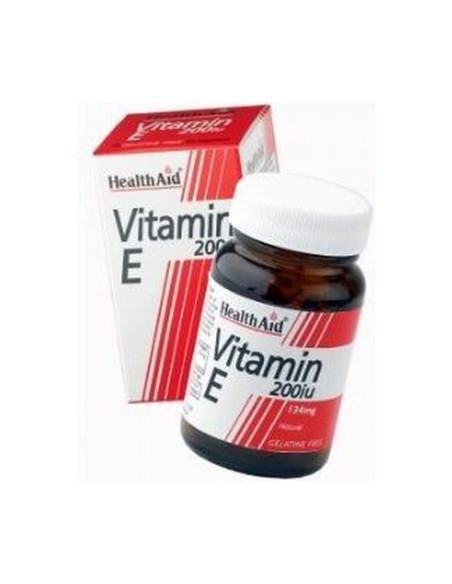 Vitamina E 60 cápsulas Health Aid