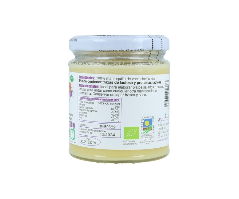 Ghee Eco 200 g Ayurveda