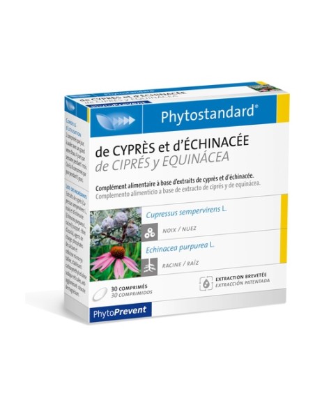 Phytostandard Ciprés y Echinacea 30 comprimidos Pileje