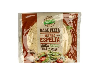 Base pizza masa fina de trigo espelta