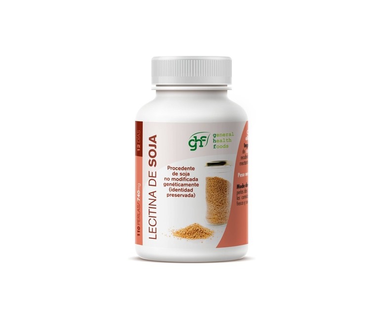 Lecitina de soja 740 mg 110 perlas de 740mg GHF