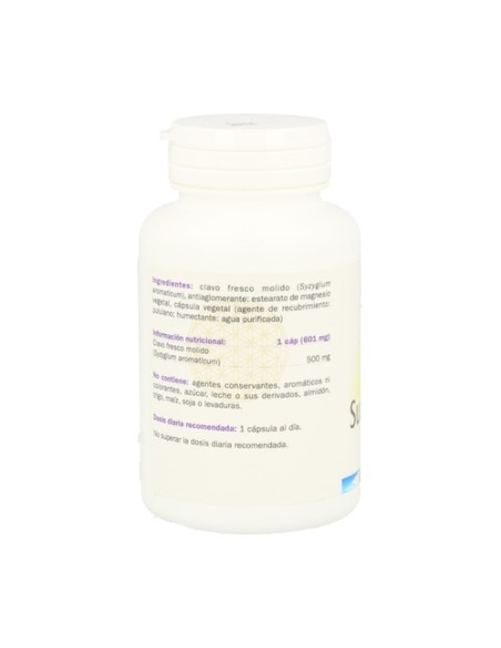 Clavo 100 cápsulas de 500mg Sura Vitasan