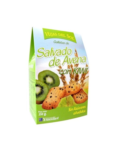 Galletas Salvado de Avena con Kiwi 250 g Hijas del Sol