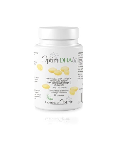 Optim DHA lg - Sistema nervioso y visión 60 cápsulas Optim Laboratoire