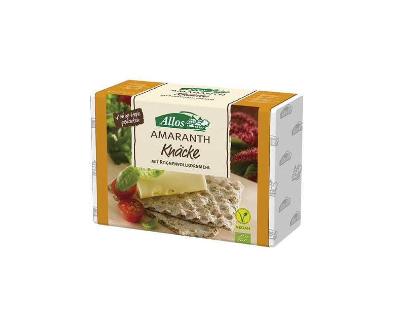 Pan Crujiente Amaranto Bio 250 g Allos