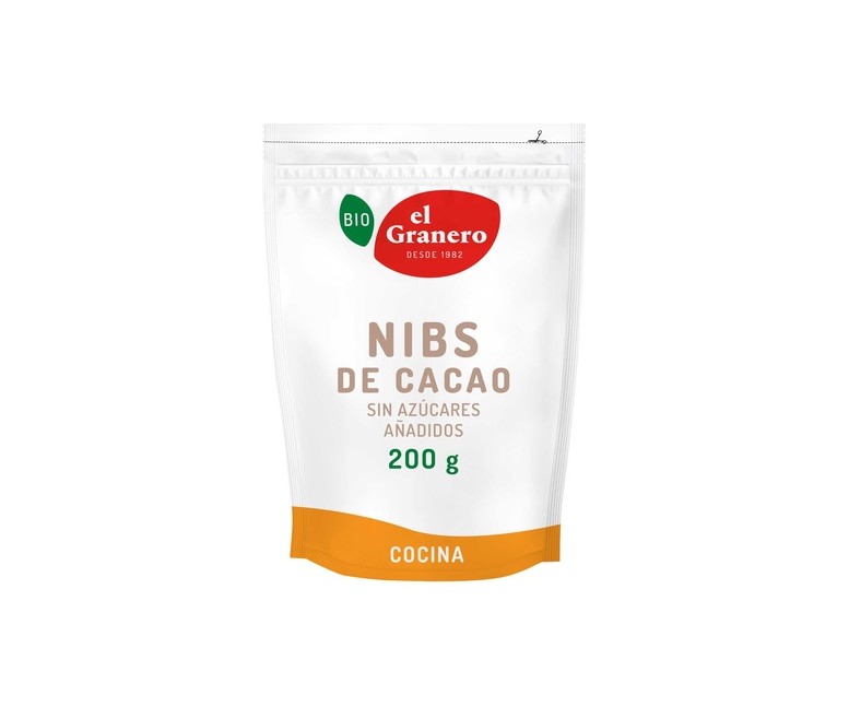 Nibs de Cacao 200 g El Granero Integral