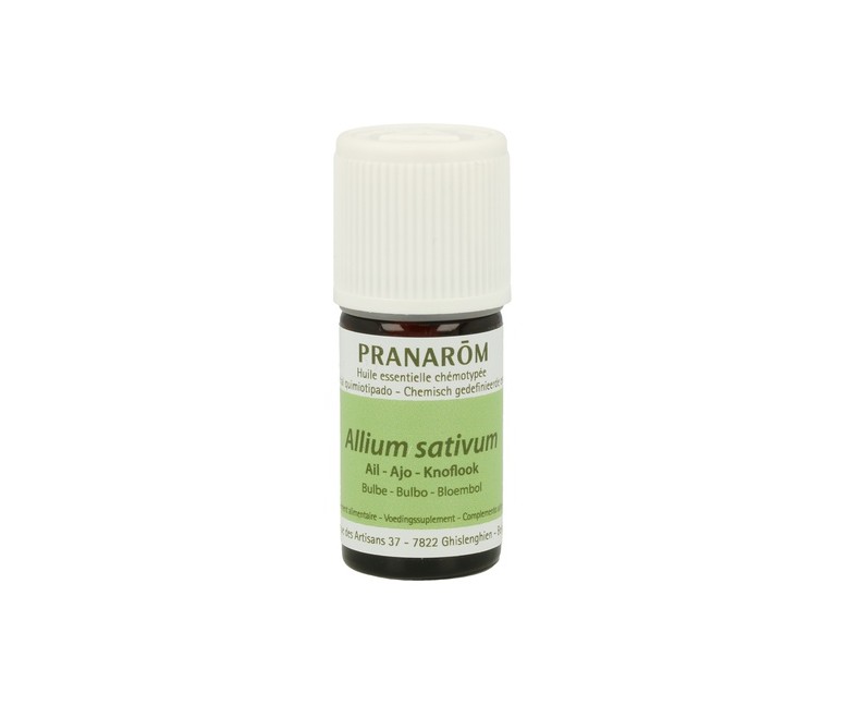 Aceite esencial de ajo 5 ml de aceite esencial Pranarom