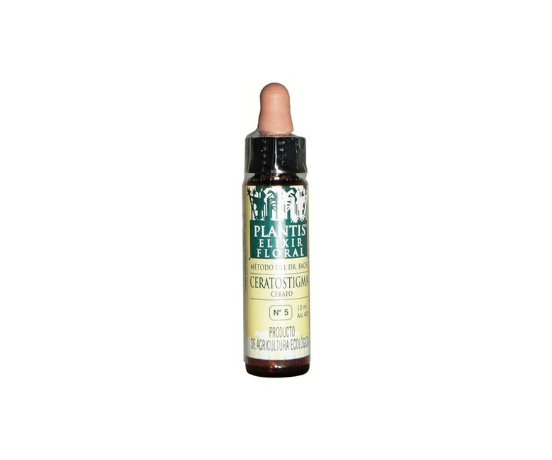 Flores De Bach Ceratostigma-5 Elixir Floral Eco 10 ml de elixir floral Plantis