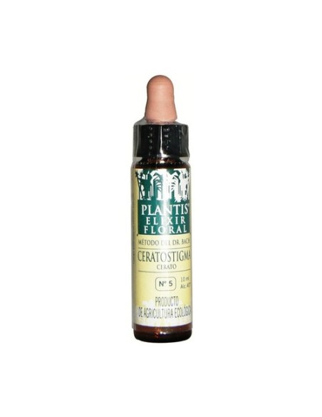 Flores De Bach Ceratostigma-5 Elixir Floral Eco 10 ml de elixir floral Plantis