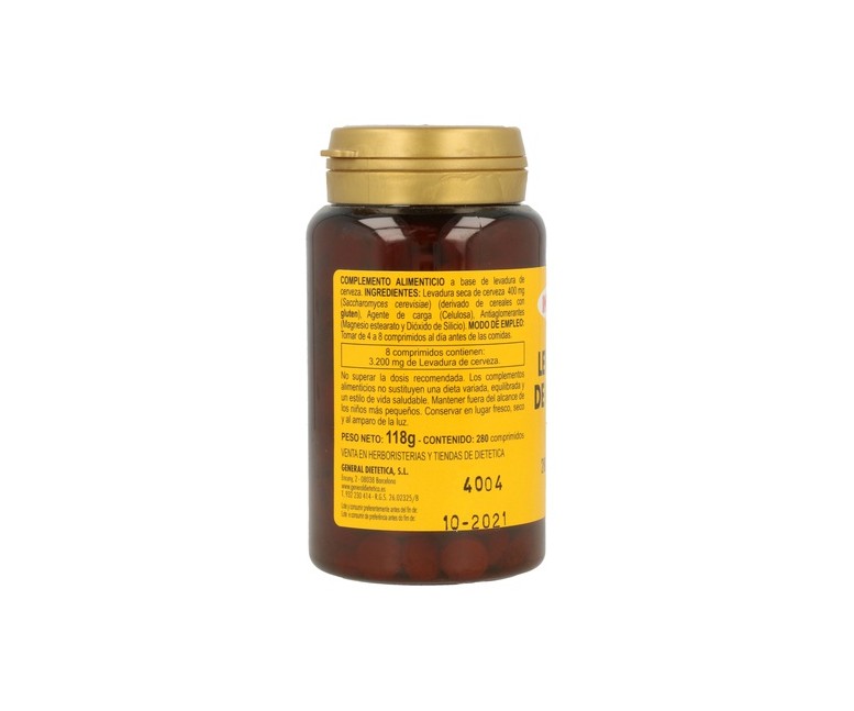 Levadura de Cerveza 280 comprimidos Integralia