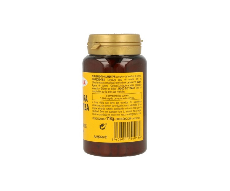 Levadura de Cerveza 280 comprimidos Integralia