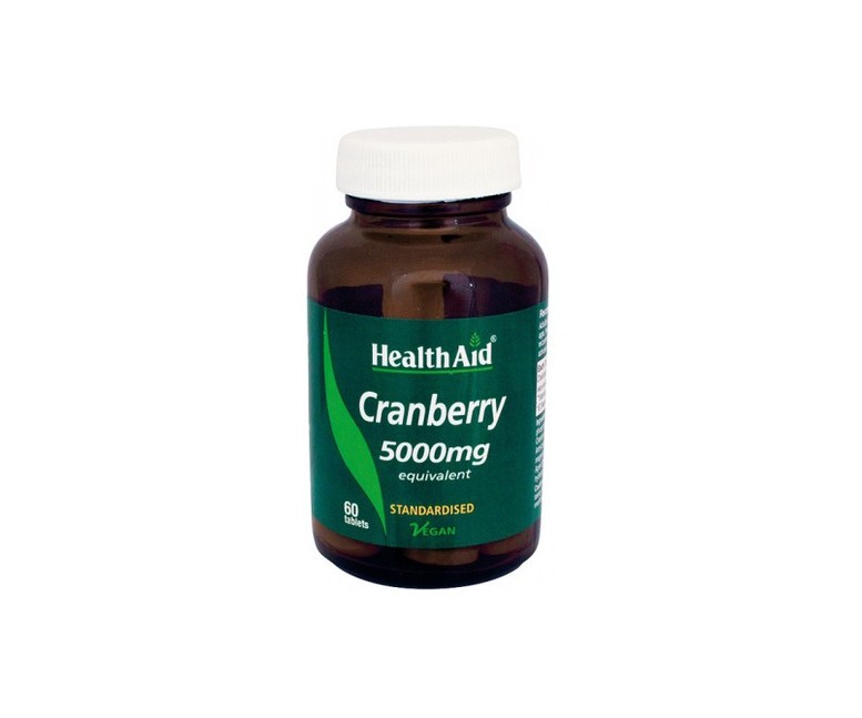 Arándano Rojo (Cranberry) 60 comprimidos de 5000mg Health Aid