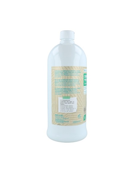 Champú anticaspa de salvia y ortiga 1 L Greenatural