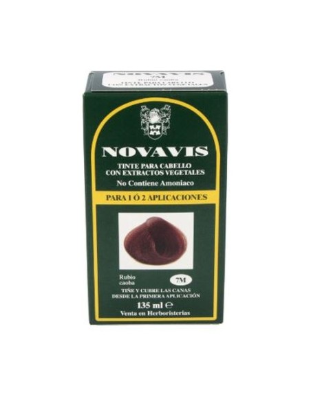 Tinte 7m rubio caoba 135 ml Novavis