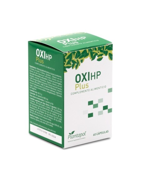 Oxi HP plus 60 cápsulas de 500mg Plantapol
