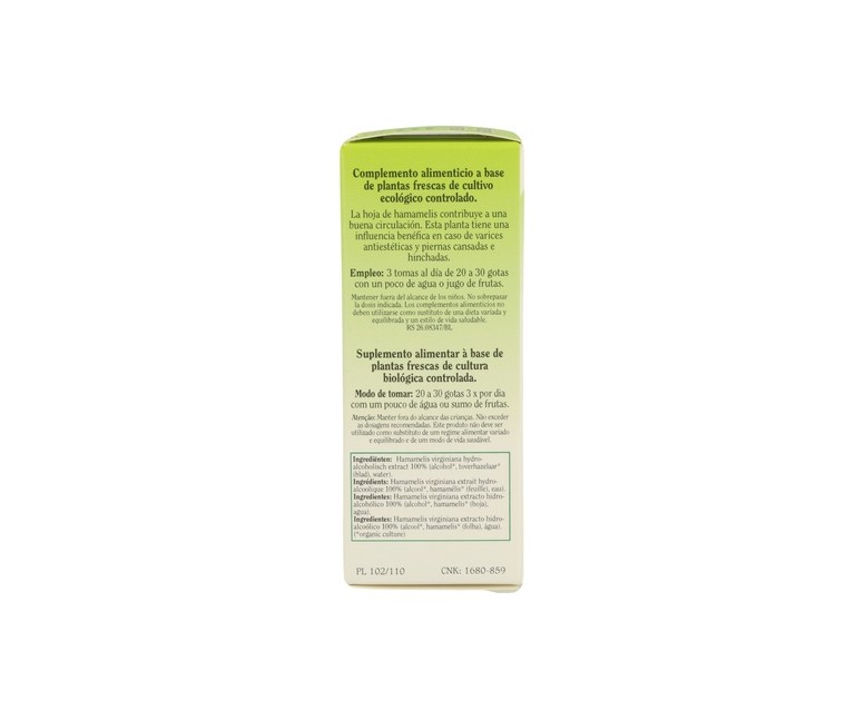 Hamamelis Virginiana Tm 50 ml Biover