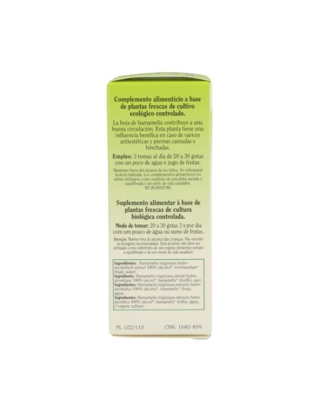 Hamamelis Virginiana Tm 50 ml Biover