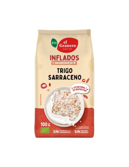 Trigo sarraceno hinchado 100 g El Granero Integral