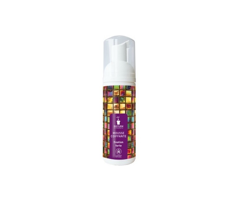 Mousse de peinado fijación fuerte 150 ml de gel Bioturm