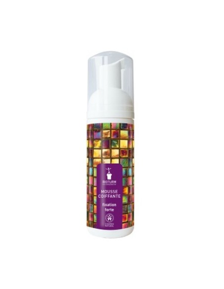 Mousse de peinado fijación fuerte 150 ml de gel Bioturm