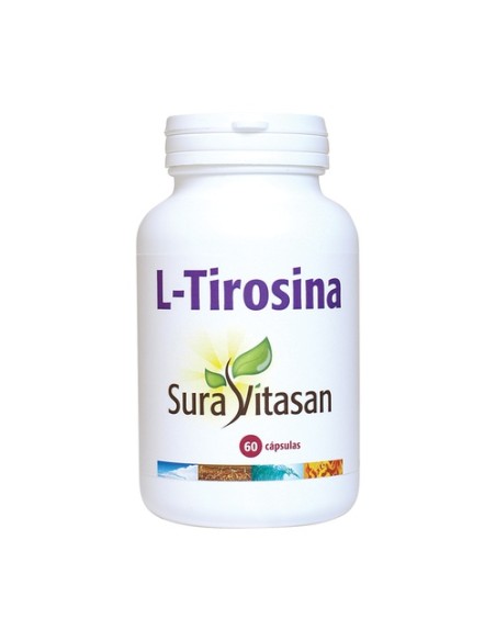 L-Tirosina 60 cápsulas de 500mg Sura Vitasan