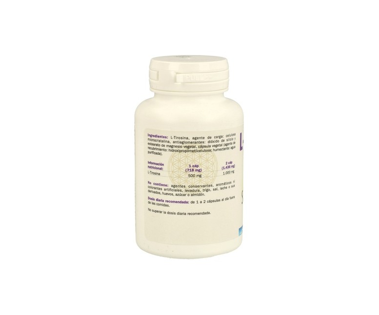L-Tirosina 60 cápsulas de 500mg Sura Vitasan
