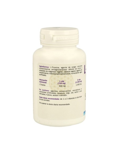 L-Tirosina 60 cápsulas de 500mg Sura Vitasan