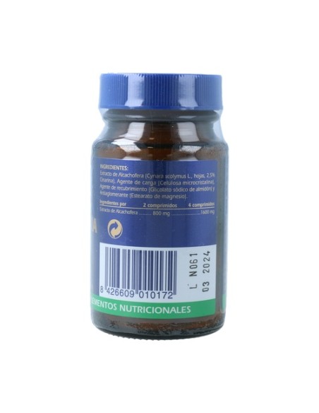 Alcachofera 60 comprimidos de 530mg Gsn