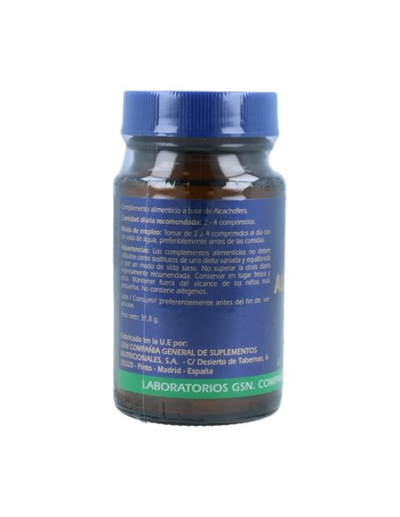 Alcachofera 60 comprimidos de 530mg Gsn