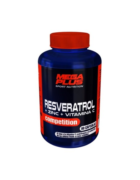 Resveratrol competition 60 cápsulas Mega Plus