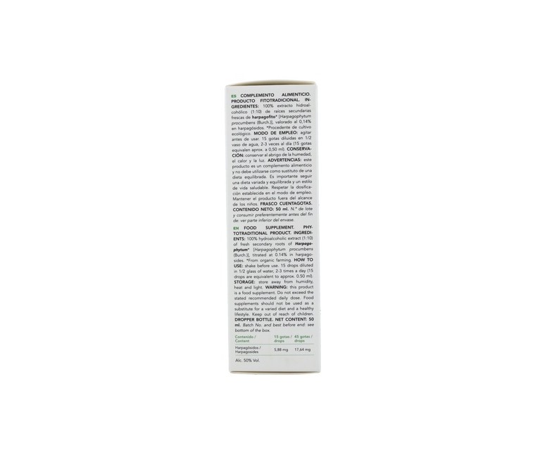 Phytobiopole Harpagofito (Ácido Úrico) 50 ml Intersa
