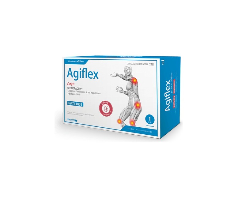 Agiflex 20 ampollas de 15ml (Naranja) Dietmed