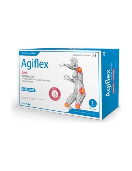 Agiflex 20 ampollas de 15ml (Naranja) Dietmed