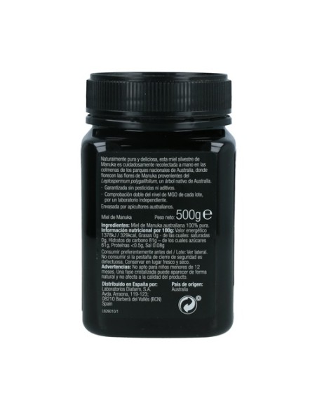 Real Health Miel De Manuka MGO-100 500 g Phyto actif