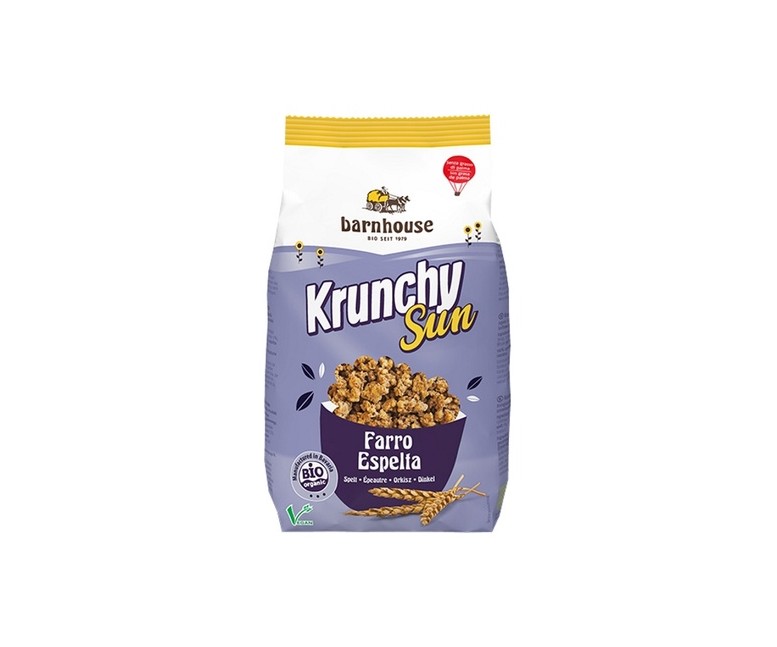 Muesli Krunchy Sun Espelta 375 g Barnhouse