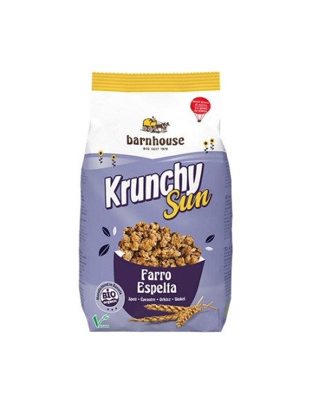 Muesli Krunchy Sun Espelta 375 g Barnhouse