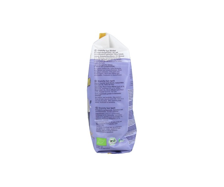 Muesli Krunchy Sun Espelta 375 g Barnhouse